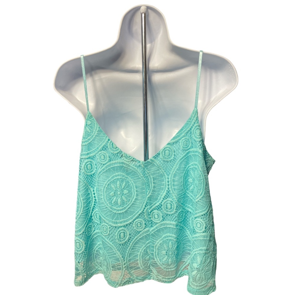 Beautiful Teal Rue21 Summer Tank Top - Picture 4 of 5